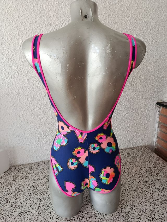 Bañador Azul y Rosa Talla 38 . 40 . 42 . 44