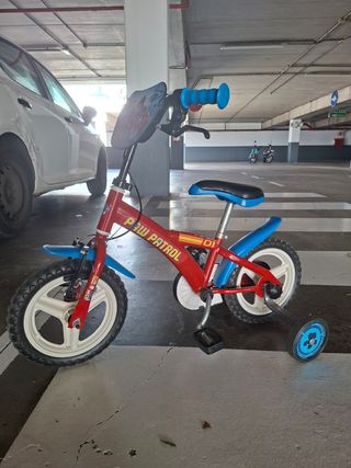 Bicicleta Patrulla Canina 3-4 años
