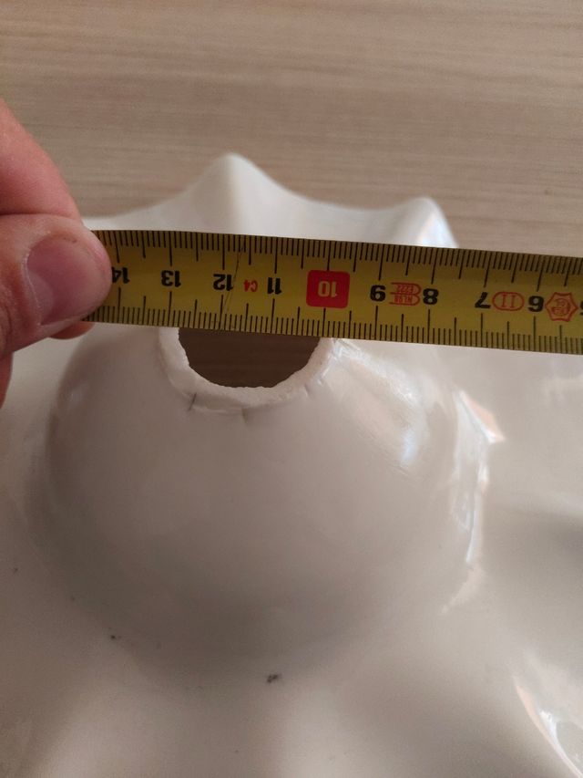 Tulipa lámpara Japón vintage porcelana
