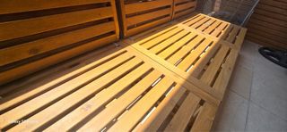 Sofá modular IKEA NÄMMARÖ marrón