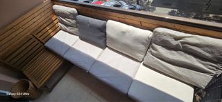 Sofá modular IKEA NÄMMARÖ marrón