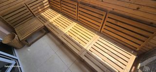 Sofá modular IKEA NÄMMARÖ marrón