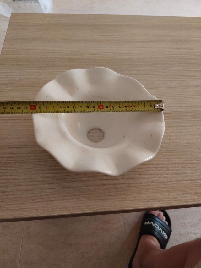 Tulipa lámpara vintage japonesa años 30