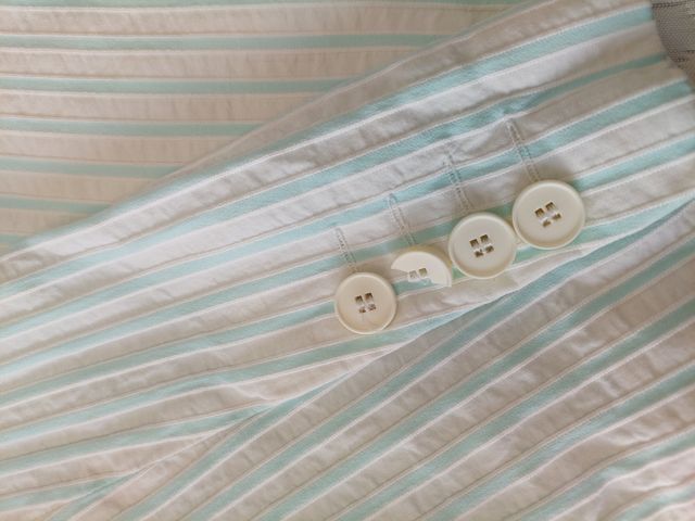 Chaqueta Roberto Verino rayas azul-blanco