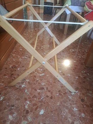 Minicuna moisés con colchón y fundas