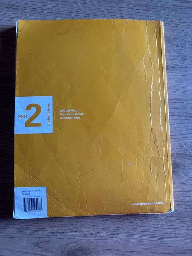 Matemáticas. 2 ESO. Savia Nueva Generación.