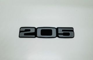 Anagrama Peugeot 205 GTI