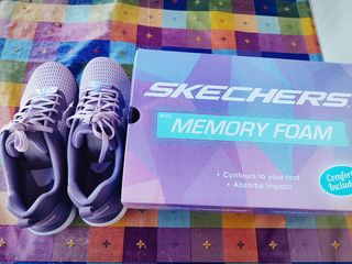 Zapatillas Skechers Memory Foam 40 Lavanda