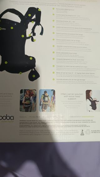 Mochila Portabebés Boba