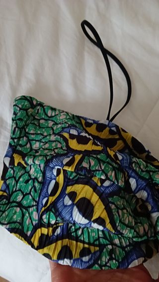 Top Bralette Zara - Tirantes multicolor 