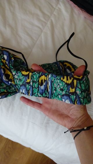 Top Bralette Zara - Tirantes multicolor 