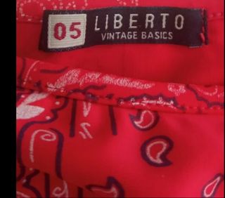 Bikini rojo Liberto - Vintage