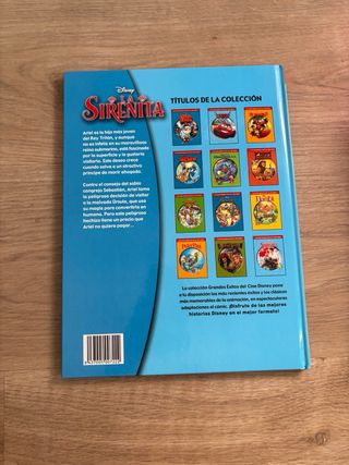 Libro La Sirenita Disney