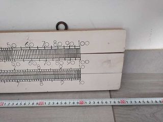 REGLA DE CALCULO DE FORMACION PARA COLGAR EN PARED