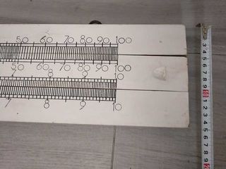 REGLA DE CALCULO DE FORMACION PARA COLGAR EN PARED