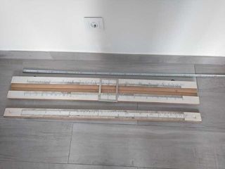 REGLA DE CALCULO DE FORMACION PARA COLGAR EN PARED