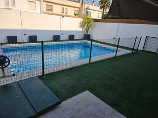 Vallas piscina niños mascotas - Metal