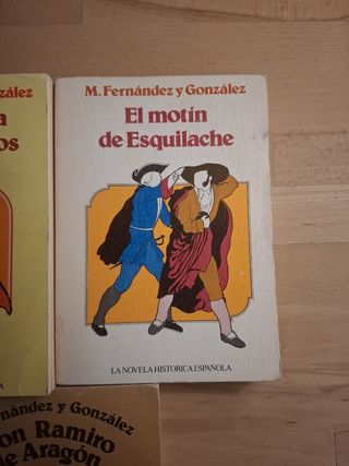 Pack de Libros del autor M. Fernández y González.