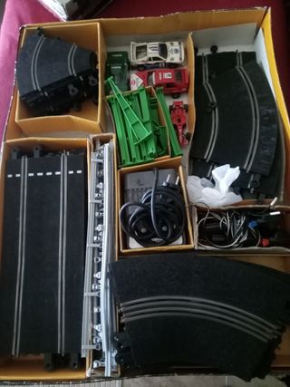 Scalextric RC-3200 con ¡¡ 4 coches de Scalextric!!