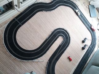 Scalextric RC-3200 con ¡¡ 4 coches de Scalextric!!
