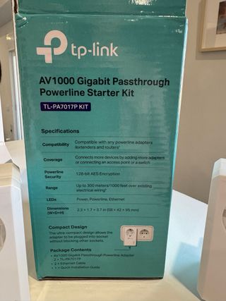 Kit PLC TP-Link AV1000 Gigabit
