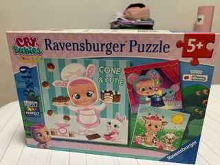 Puzzle Llorones 3x49 Ravensburger