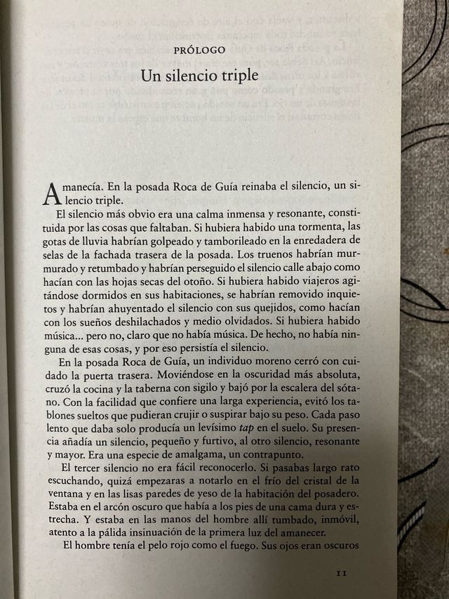 El temor de un hombre sabio