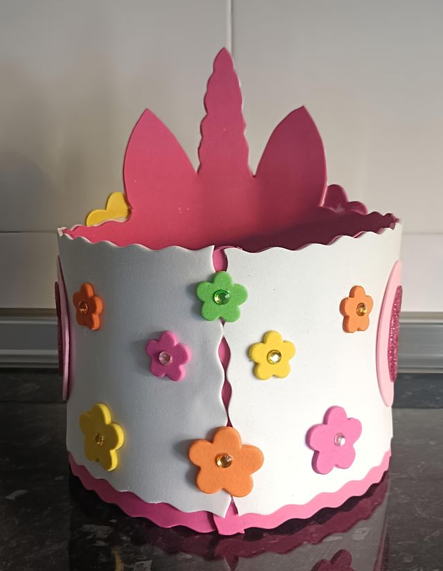 Corona Unicornio Cumpleaños