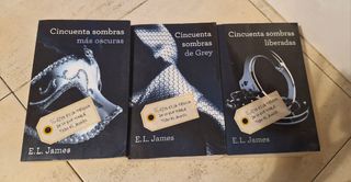 Trilogía cincuenta sombras de grey.