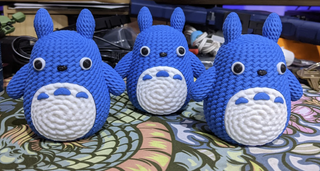 Muñeco 3D de Totoro – Estilo Crochet
