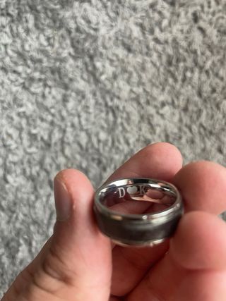 Anillo Viceroy carbono-plata