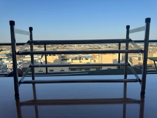 Zapatero 2 pisos - Aluminio