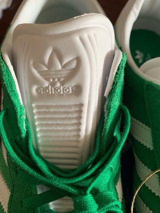 Zapatillas Adidas Gazelle J - Verde - 37 1/3 Nuevo