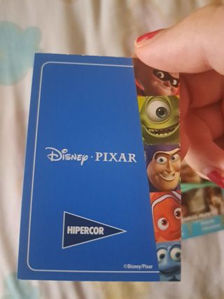 Cromos Disney Pixar El Corte Inglés
