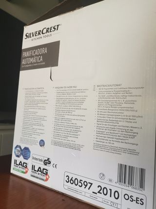 Panificadora Automática Silvercrest