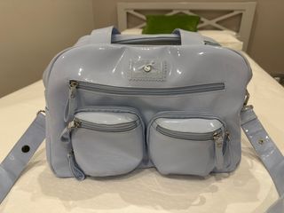 Bolso bebé Petit a Petit azul