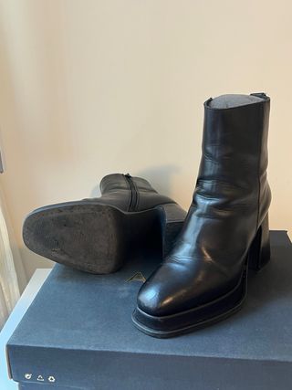 Botas Alpe negras - talla 36