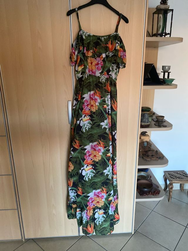 Vestito lungo Zuiki floreale