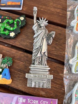 Imanes de viaje: Londres, Nueva York, etc.