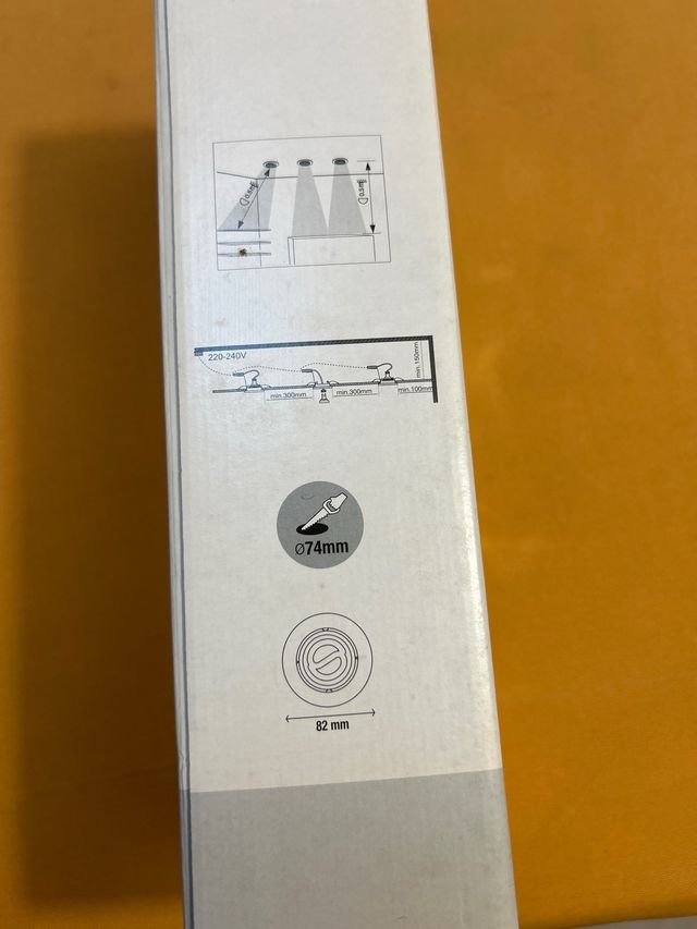 3 Faretti Incasso Inspire 230V