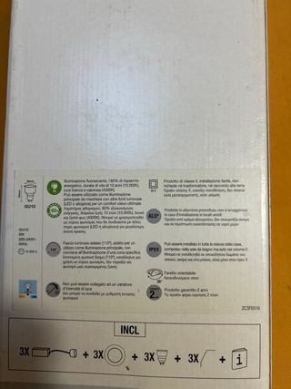 3 Faretti Incasso Inspire 230V