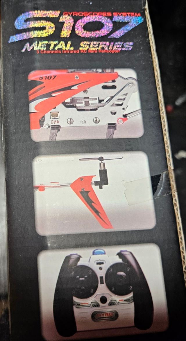 Helicóptero RC S107 Metal Series
