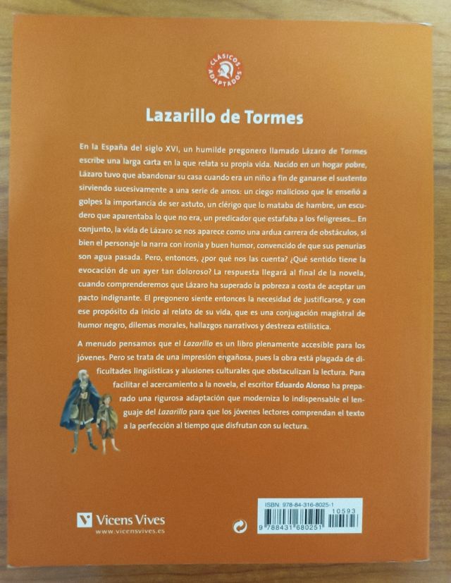 Lazarillo de Tormes (adaptado e ilustrado)