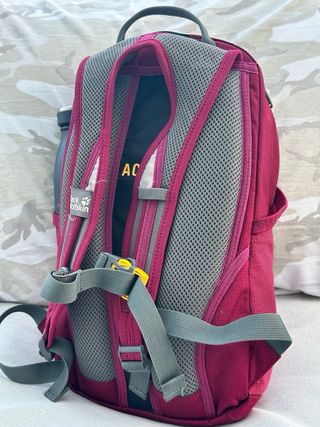 Mochila Jack Wolfskin niña, rosa-gris