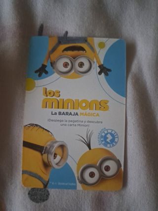 Naipes Minions La Baraja Mágica