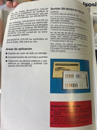 Kit Dentário Ivoclar Isosit N