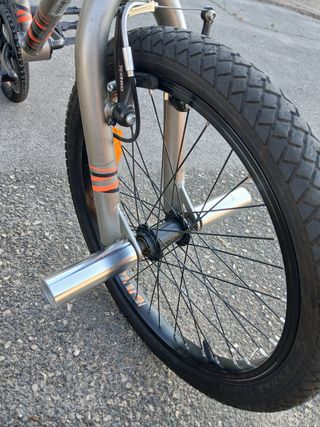 OFERTA! BMX 20" gris - Bicicleta usada