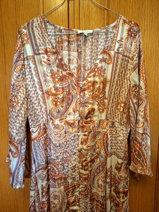 Vestido Hug & Clau largo boho