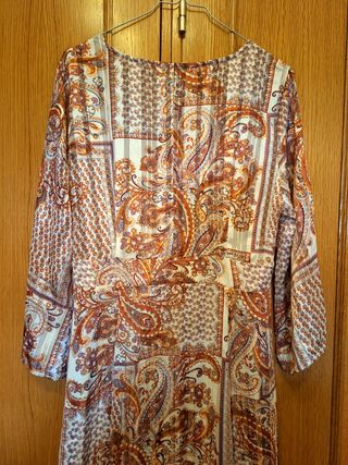 Vestido Hug & Clau largo boho