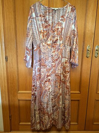 Vestido Hug & Clau largo boho